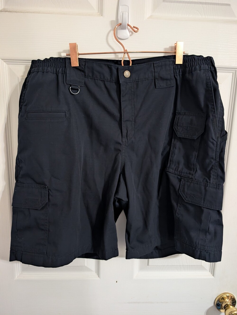 5.11 Tactical Womens Shorts Blue Taclite Pro Ripstop Cargo Shorts Size 16